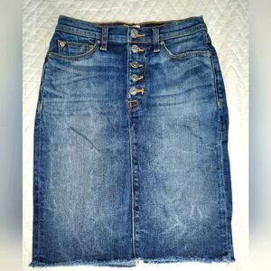 Hudson denim skirt